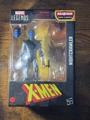 Marvel Legends Series X-Men Nightcrawler Figure Sword BAF Part 2025 4+