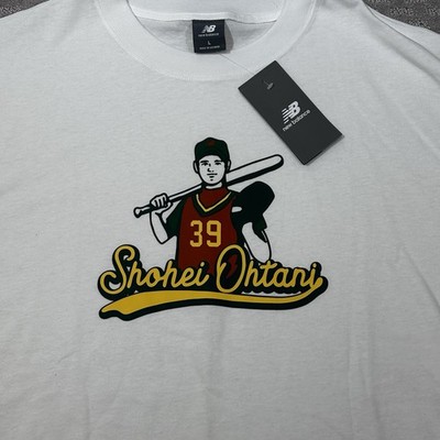 New Balance Shohei Ohtani Memories T-Shirt Mens Sz L Los Angeles