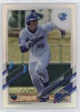 2021 Chrome NPB Nippon Professional Baseball Refractor Hironori Miyoshi #68 4z8