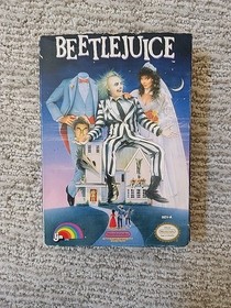 Beetlejuice Nes Nintendo Entertainment System CIB Complete With Inserts! 