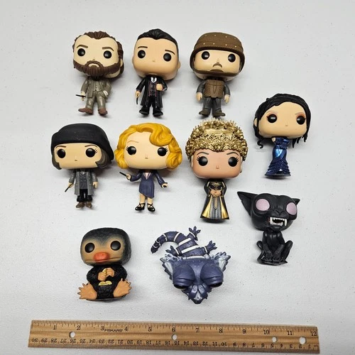 Funko Pop Harry Potter FANTASTIC BEASTS FIGURE LOT of 10 - Niffler Queenie Jacob