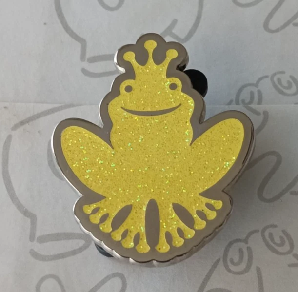Tiana or Naveen Princess and the Frog Glitter Disney Pin