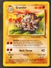 Graveler 37/62 Vintage Fossil Regular, WOTC Pokemon 1999 •LP