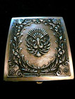c.1930-40s Yogya .800 Silver Cigarette Case, Kotagede Yogyakarta, Java Indonesia — photo 1