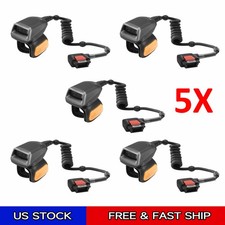 5Pcs RS5000-LCFSWR Finger Ring Wearable Barcode Scanner For Zebra WT6000 WT6300