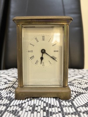 Carriage Clock - Made in France - antique clock - #009