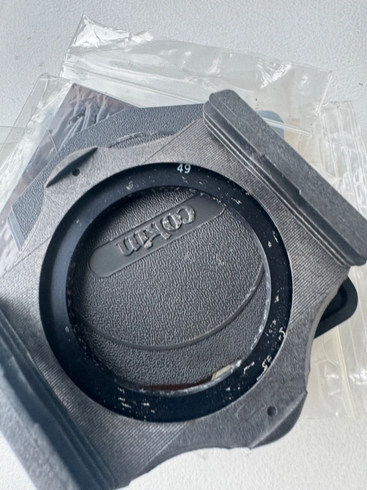 COKIN A FILTER HOLDER 49MM + FILTERS 81B, PRESHAPED FRAMES 80A - Image 2 of 4