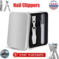 Stainless Professional Extra Large Toe Nail Clippers For Thick Nails Heavy Duty`