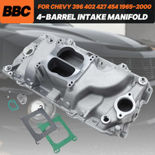 Bbc 396 402 427 454 Low Rise Dual Oval Port Intake Manifold For Big Block Chevy