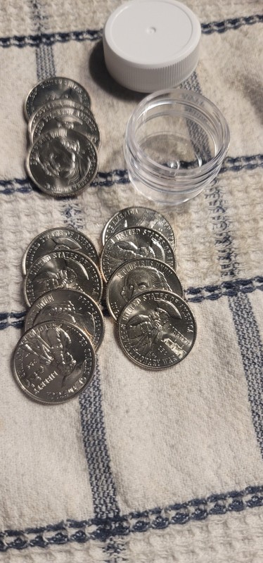 12 New 2026 D Quarter with Revolutionary War Reverse, 1776-2026 Quarter!