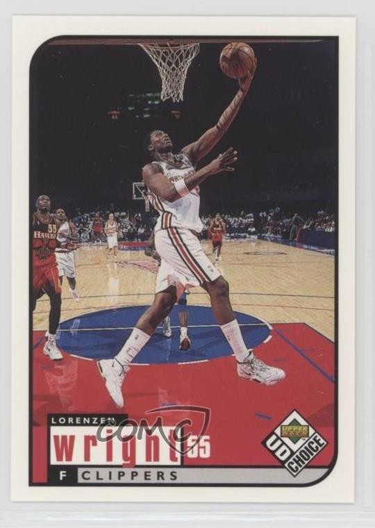 1998-99 Upper Deck UD Choice Lorenzen Wright #62 0j24