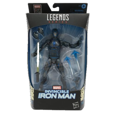 Marvel Legends Stealth Suit Invincible Iron Man 6 in Action Figure