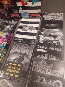 Atari Jaguar Boxes And Manuals Only Lot
