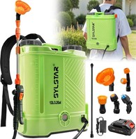 DrucksprüHer 12L 5,5Bar Elektrisch Akku Mit 5 DüSen FüR Garten Und Reinigung