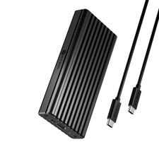 20Gbps M.2 NVMe SSD Enclosure, USB C External NVMe M.2 Enclosure with USB C 3...