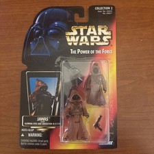 Star Wars JAWAS Red Cardback Glowing Eyes Blasters POTF A New Hope ANH Tatooine