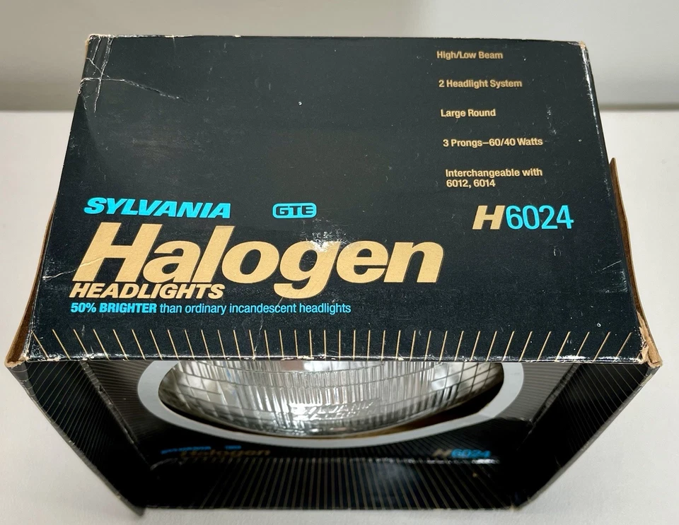 Farol de halogênio Sylvania H6024 ajuste direto fabricante de equipamento original feixe alto baixo 3 pinos - Imagem 2 de 4