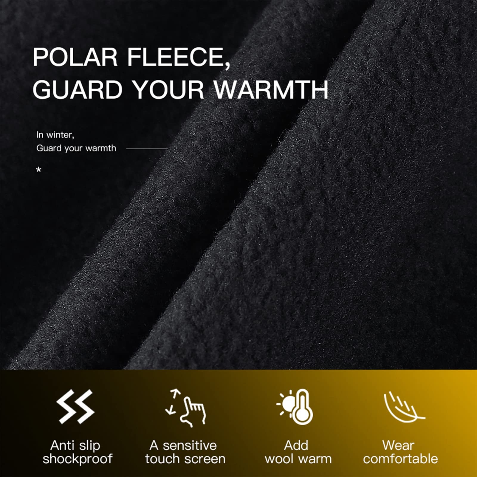 Winter Warm Gloves, Thin Windproof Waterproof The… - image 7