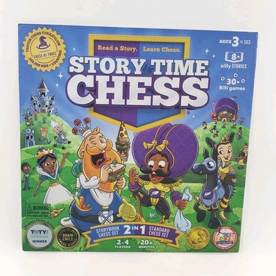Story Time Chess - 2021 Toy of The Year Award Winner - Missing 1 Blue Token