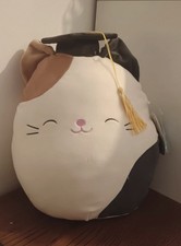 BNWT Calico Cat Squishmallow Cameron Squishmallow Cam 12”|30cm Graduation 