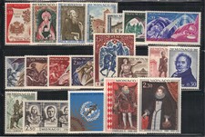 Monaco 1968 Yvert 742 744/48 et 758 à 771 neufs** MNH (AJ385)