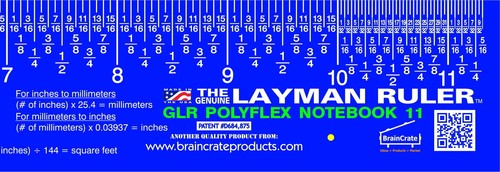 Regla de plástico flexible GLR Polyflex medida manualidades costura taller arte - Imagen 19 de 22