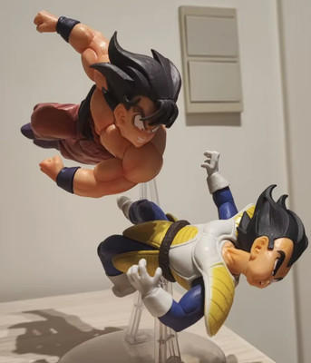 Dragonball Z - Son Goku VS Vegeta EPISCH - Anime Figur - 23cm Sammlerfigur - PVC