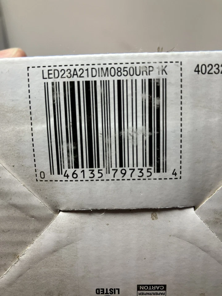 Lot 12 New Sylvania 150W* (23W) Daylight A21 LED Bulbs LED23A21DIM0850URP - Image 3 of 4