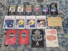 Lot of 15 Atari 2600 Instructions Owners Manu...