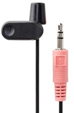Microphone, Clip-on. Hama. Audio Visual, Wired Microphones.