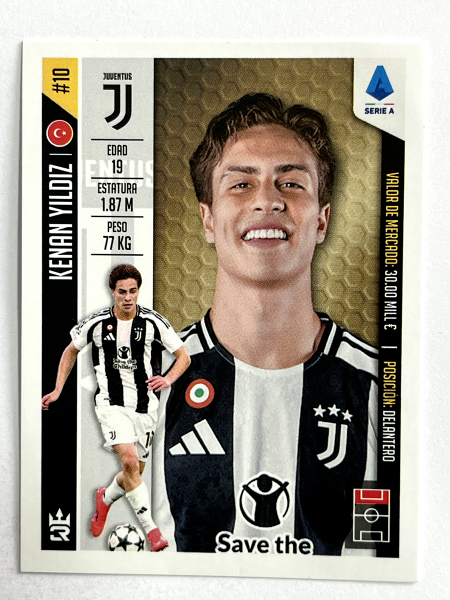 2024 The Kings Of Soccer 3R Sticker #276 KENAN YILDIZ Juventus De
