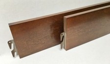 Wood Bed Rails   Walnut Finish - Hook-on - Twin, Full, Queen, King, Cal King