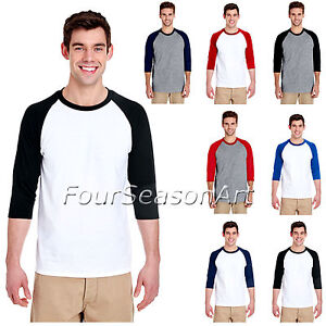 Gildan Raglan Color Chart