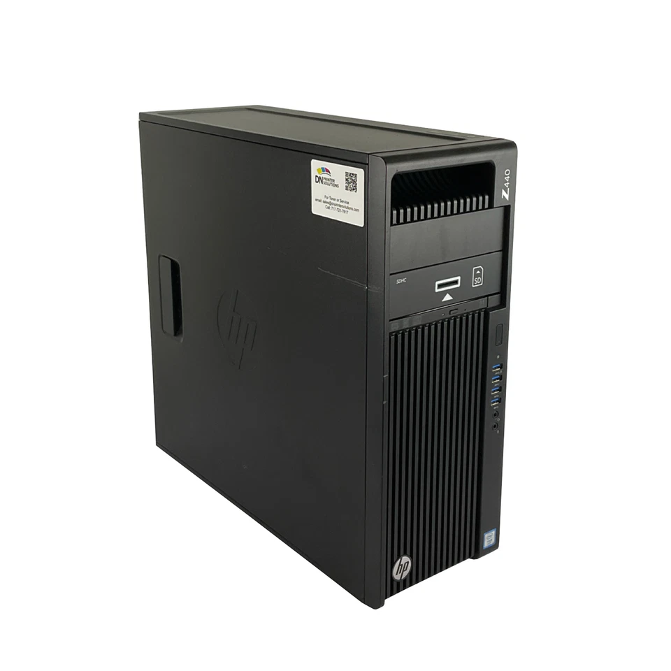 Estación de trabajo HP Z440 Intel E5-1620 v3 NVIDIA K420 32 GB ECC RAM 2x256 GB sin sistema operativo GraA Foto 2 de 4