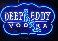 Deep Eddy Vodka Neon Sign Lamp Light 20"x14" Decor Collection Beer Bar Club EY