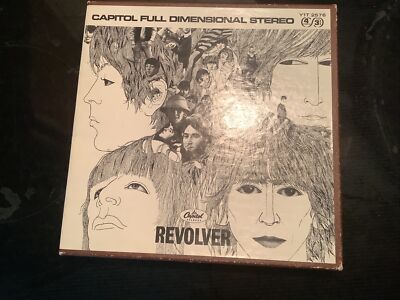 Beatles Revolver Reel to Reel 4 Track 3 3/4 IPS