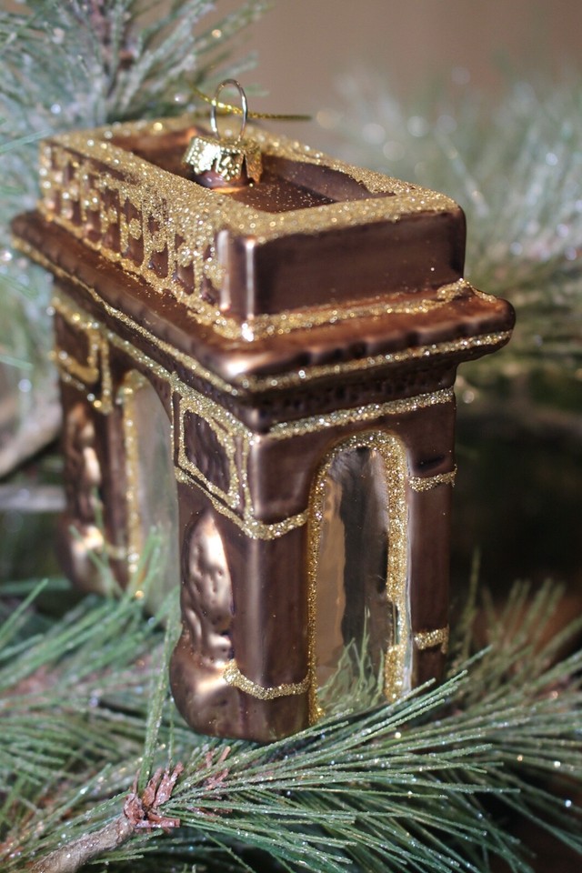 Triumphbogen en Verre Pendentif De Goodwill Noël Paris 11cm Neuf eBay