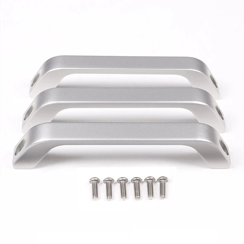 Moldura de manija de techo de auto de aleación de aluminio 3 piezas para LADA NIVA MK II - Imagen 2 de 4