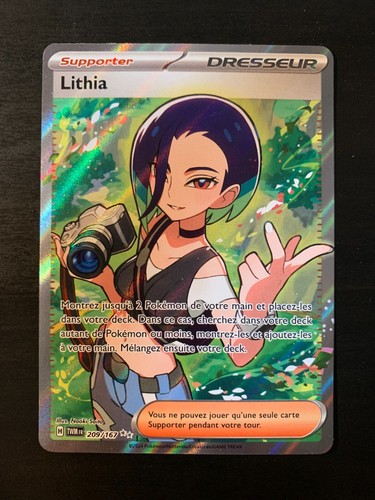 CARTE POKÉMON - Lithia 209/167 -Mascarade Crépusculaire Dresseur Full CARTE POKÉMON - Lithia 209/167 -Mascarade Crépusculaire Dresseur Full