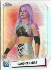 2021 Topps Chrome WWE Candice LeRae #78 Refractor SP  (A)