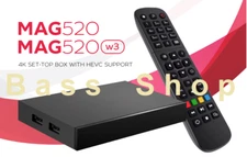 MAG 524 / 524w3 / 520 / 520w3 / 522  / 522w3 / 500A  infomir EU Plug