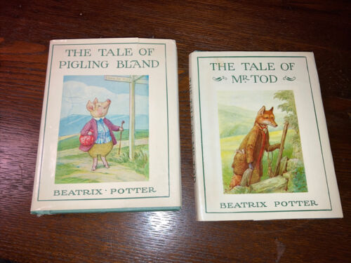 The Tale of Mr. Tod ,The Tale Of Pigling Bland Beatrix Potter ~ F. Warne & Co. - Picture 1 of 8