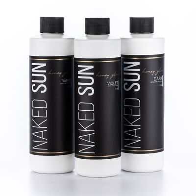 Naked Sun Honey Glow Spray Tanning Solution Trio