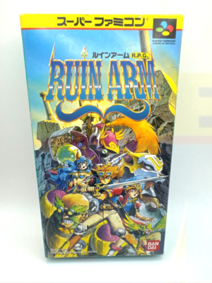 Ruin Arm SNES Super Famicom SFC 1995 Bandai Japanese Version | eBay