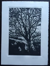 Nelly Sorokko Original Print Aquatint Contemporary Art American Italy Landscape