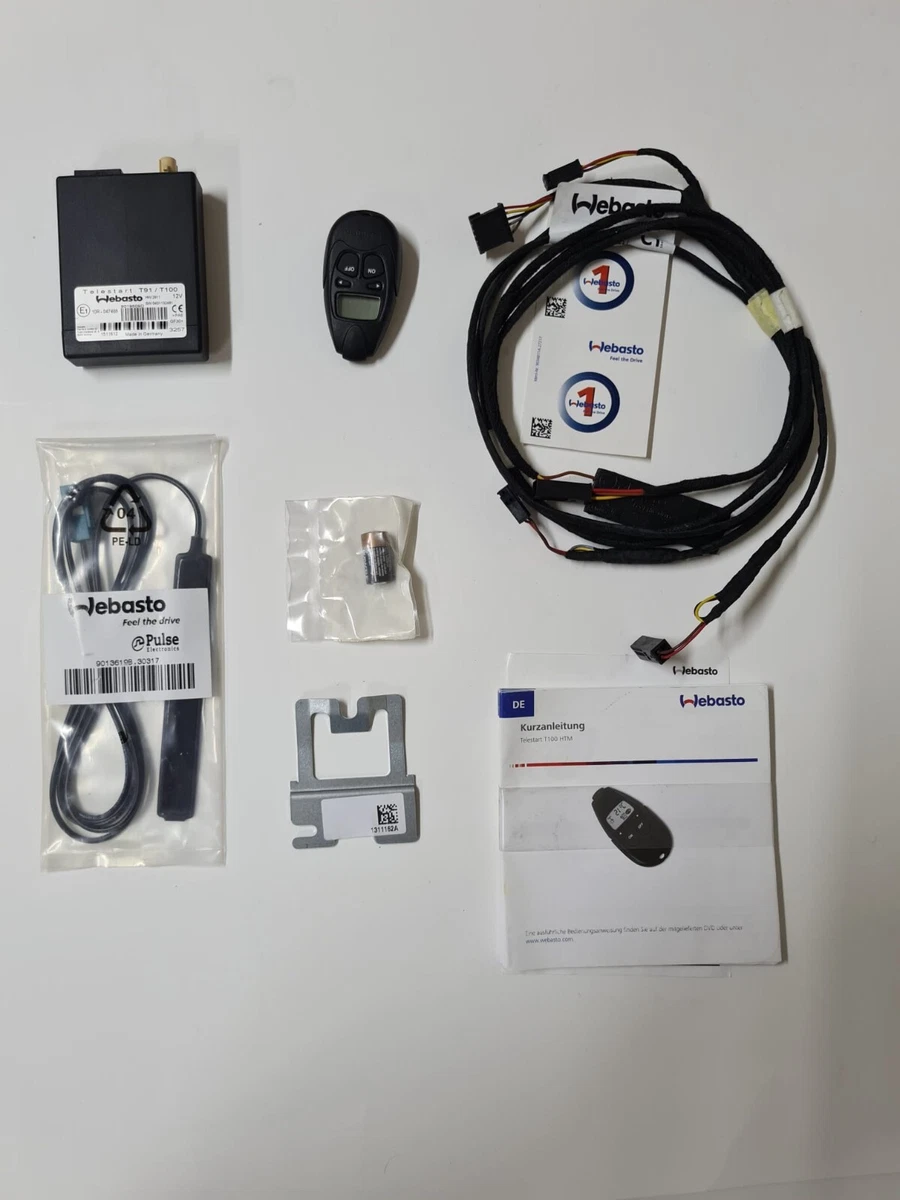 WEBASTO Telestart T100 Parking Heater Remote Control Set Mercedes Audi  Heater | eBay