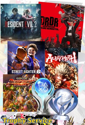 Capcom Games Trophy Service PS5 - Resident Evil + mehr - Legit und zuverlässig!