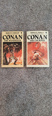 Robert E. Howard   Sphere   lot of 2 paperbacks   RARE!