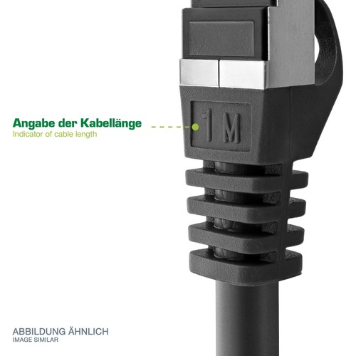 10 x Netzwerk Patchkabel Inline Cat 6 0,25m - 50m 1 Gbps CU S/FTP LAN 12 Farben - Bild 4 von 26