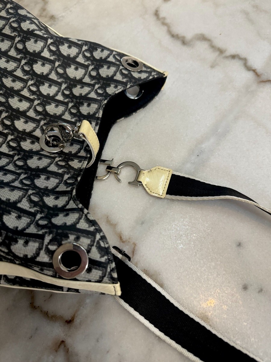 Vintage Dior Black Trotter No.2 Sling Bag/ Backpack Vintage Dior Black Trotter No. 2 Sling Bag | eBay main image 3
